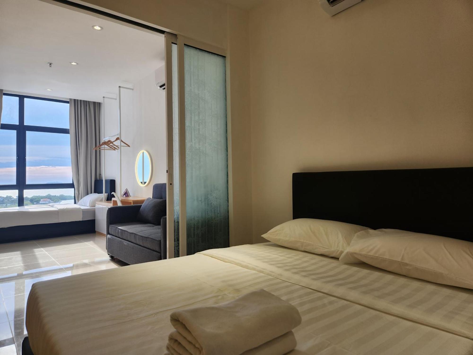 The Shore Kota Kinabalu City Centre By Lw Suites Habitación foto